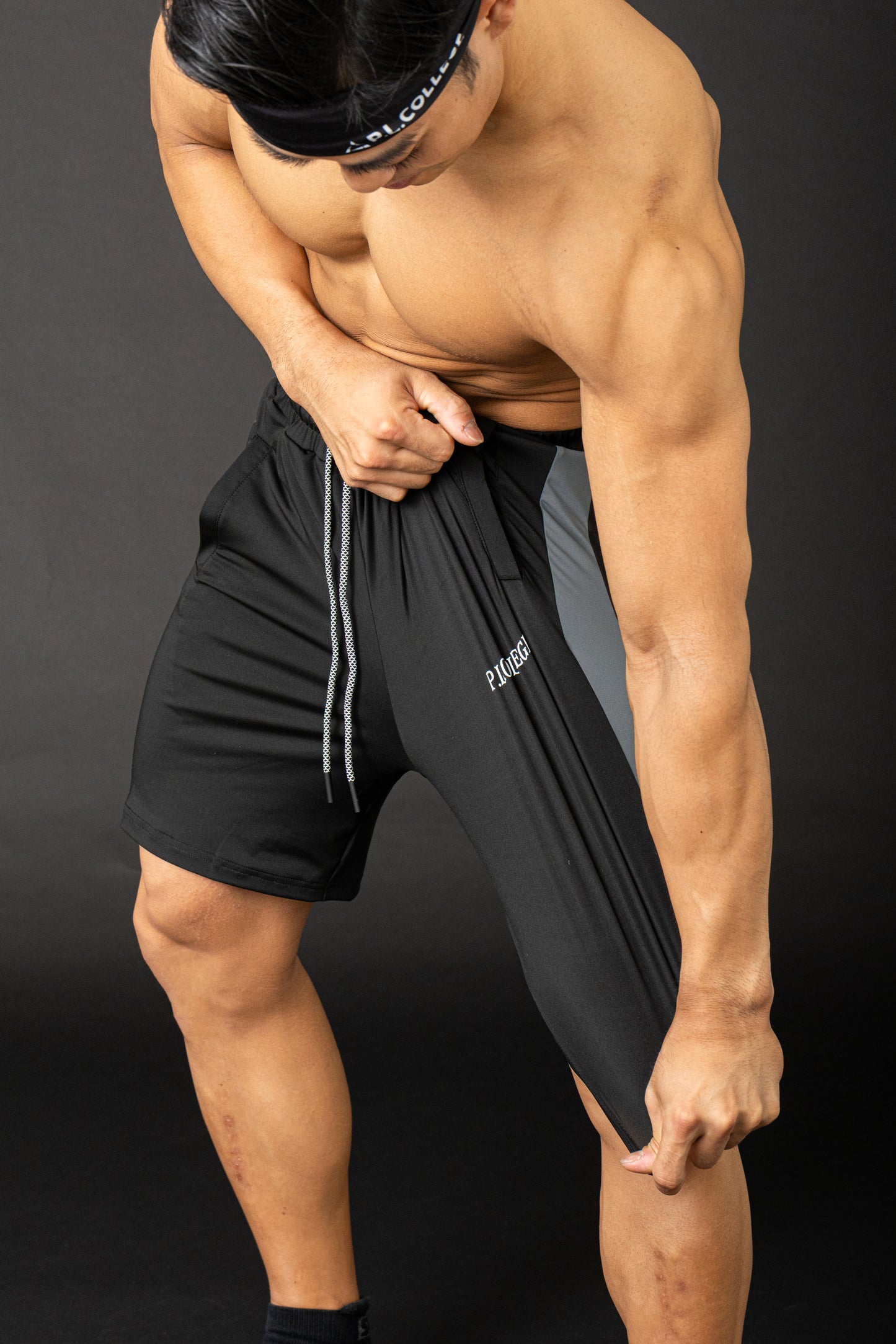 STRETCH SHORTS-ストレッチショーツ ブラック
