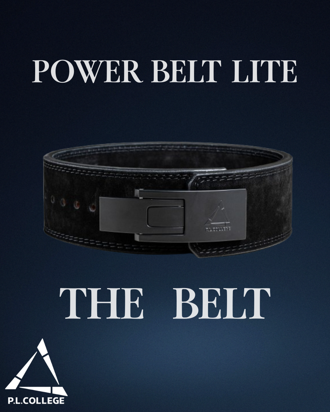 【美品】PLカレッジ パワーベルト Lサイズ POWER BELT LITE-パワーベルトライト-P.L.College-パワー