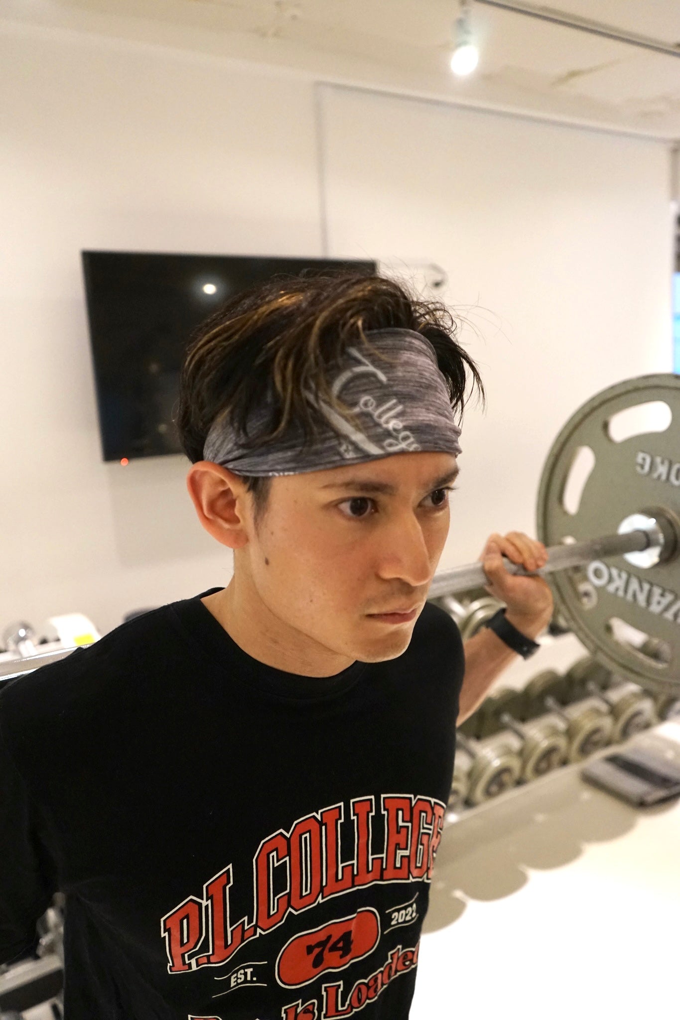 HEAD BAND-GRAIN GLAYヘッドバンド-グレー
