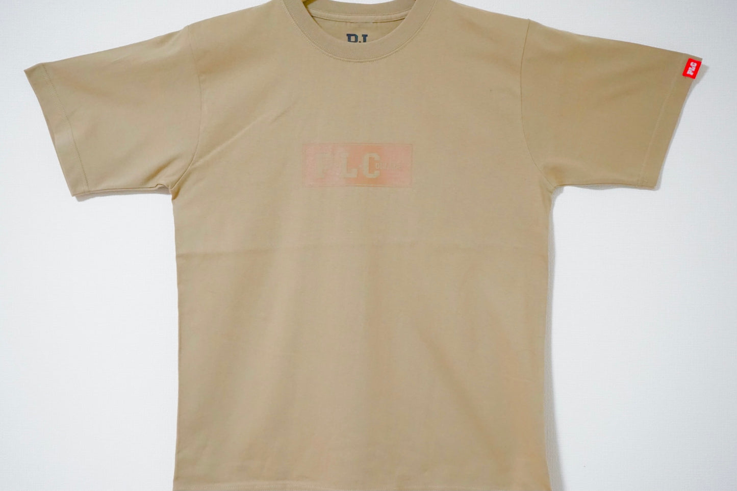 BOX LOGO T-SHIRT-KHAKI