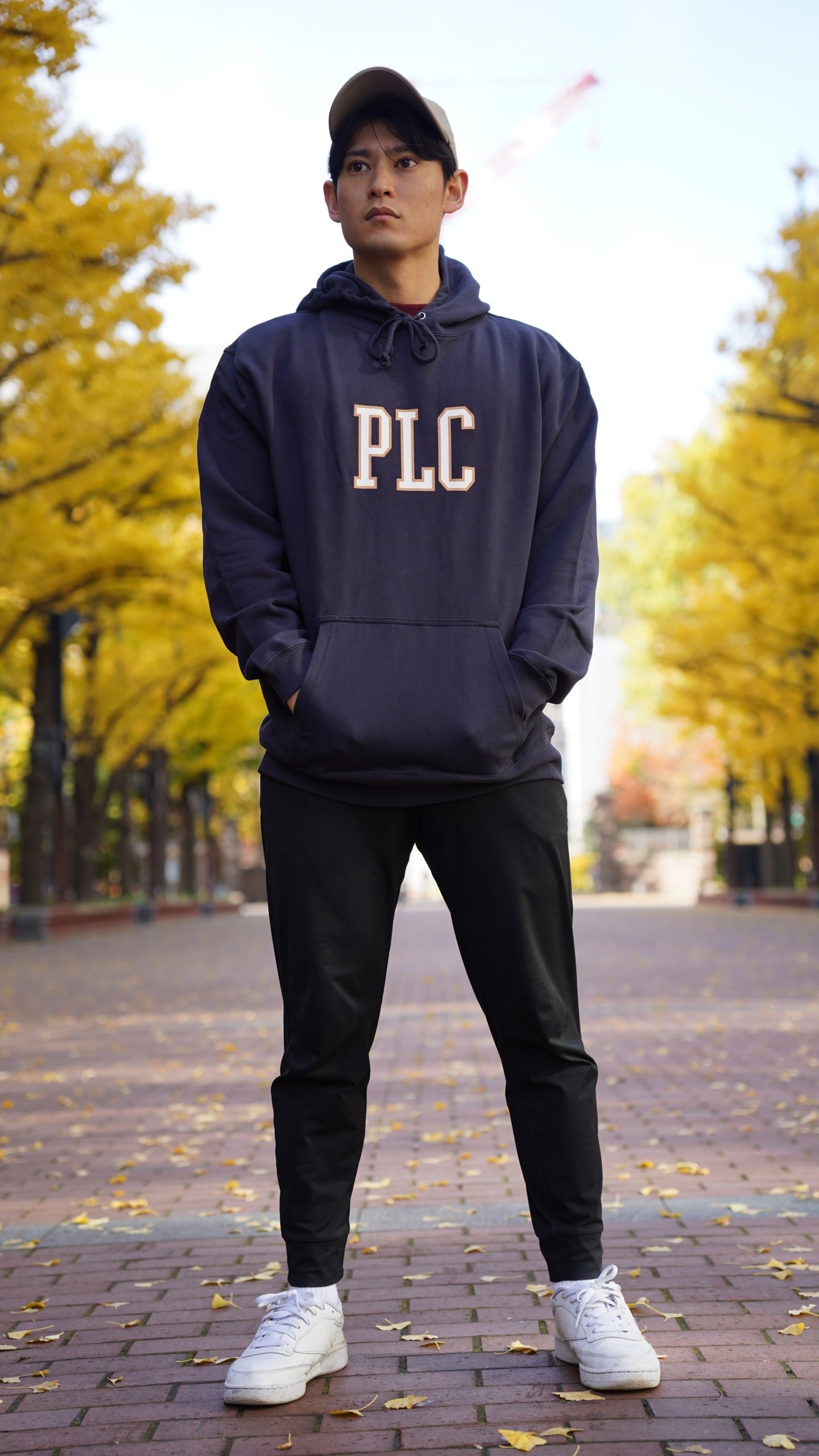 PLCパーカー（NAVY） – P.LCollege-パワーリフティングカレッジ