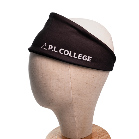 ヘッドバンド P.L.COLLEGEロゴ