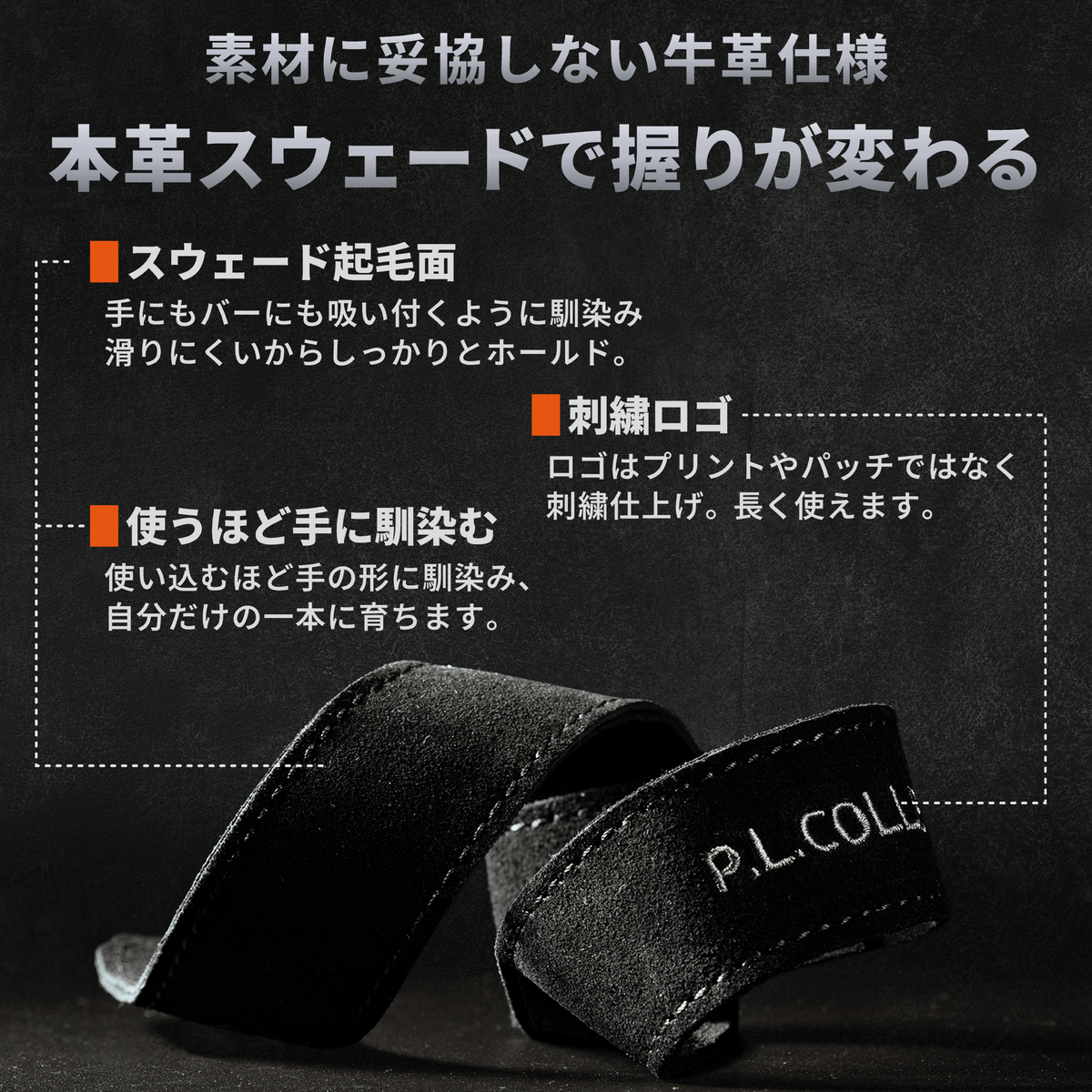 リフティングストラップ-リストストラップ