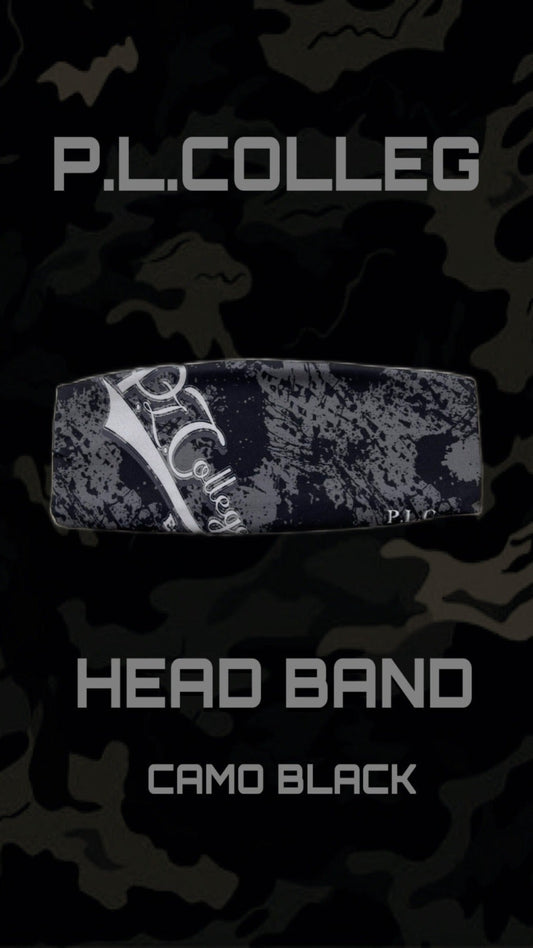 HEAD BAND-CAMO BLACKヘッドバンド-迷彩ブラック